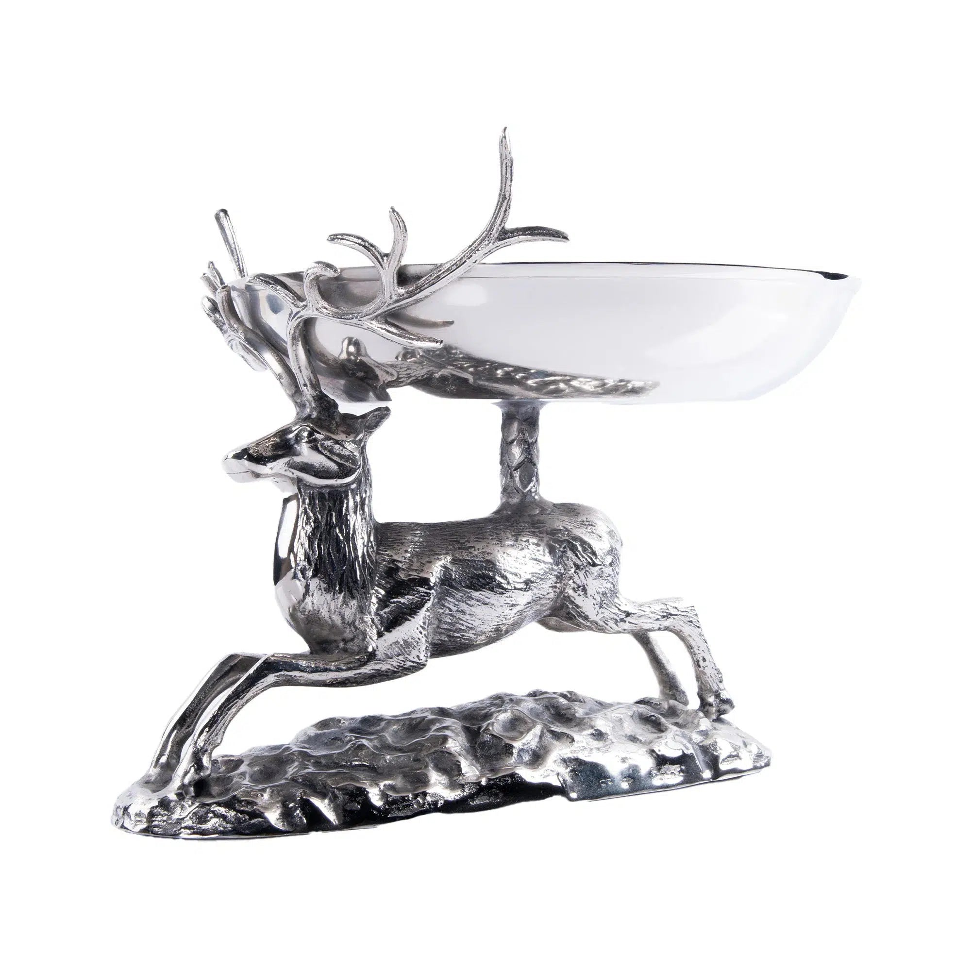 Leaping Stag with Bowl