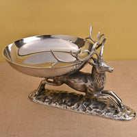 Leaping Stag with Bowl