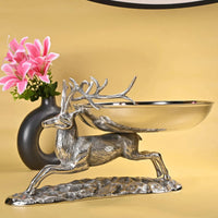 Leaping Stag with Bowl