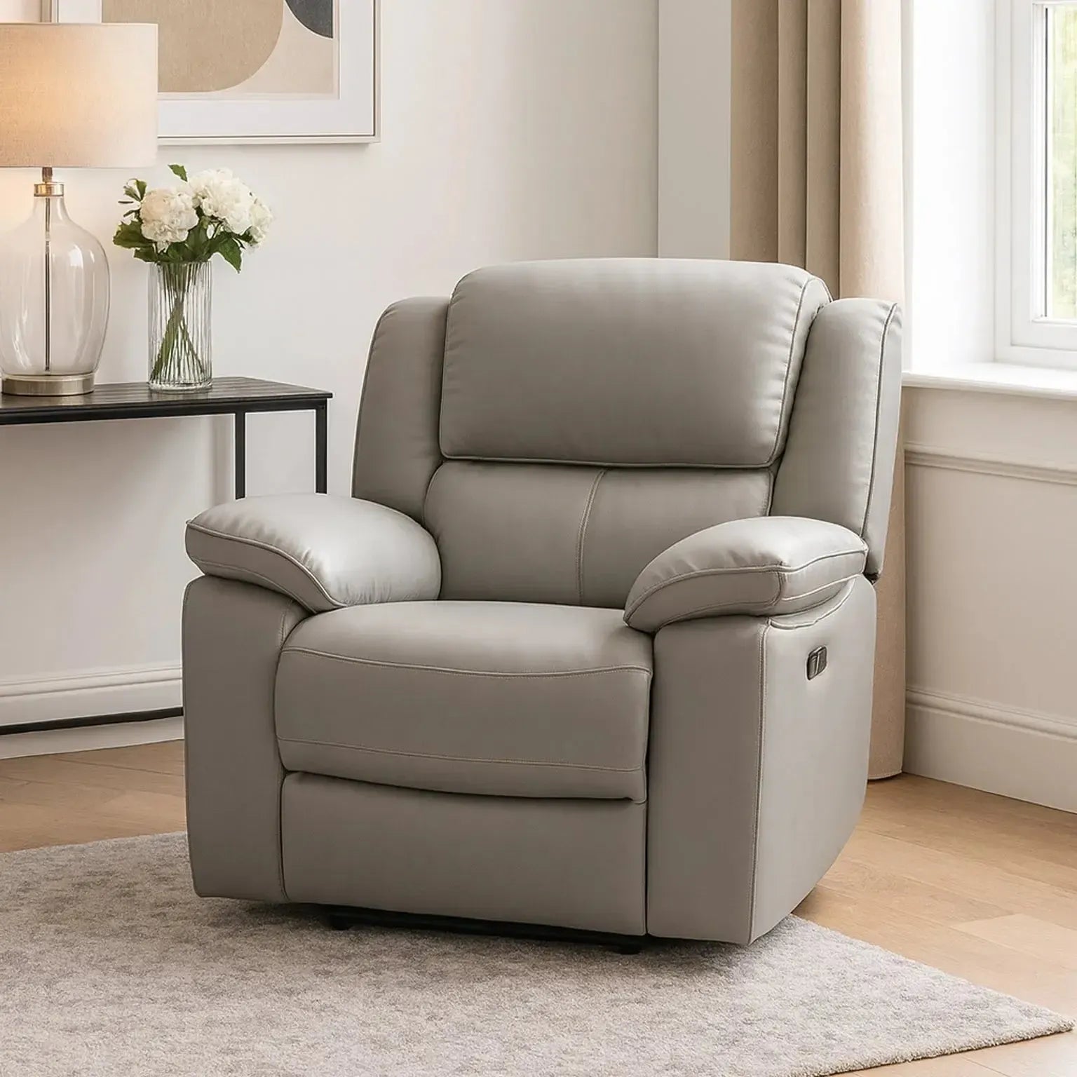 Legacy - 1 Seater Power Recliner - Grey