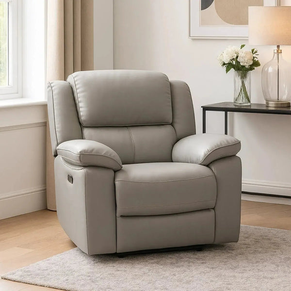 Legacy - 1 Seater Power Recliner - Grey