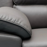 Legacy - 2 Corner 1 Sofa - Dark Grey