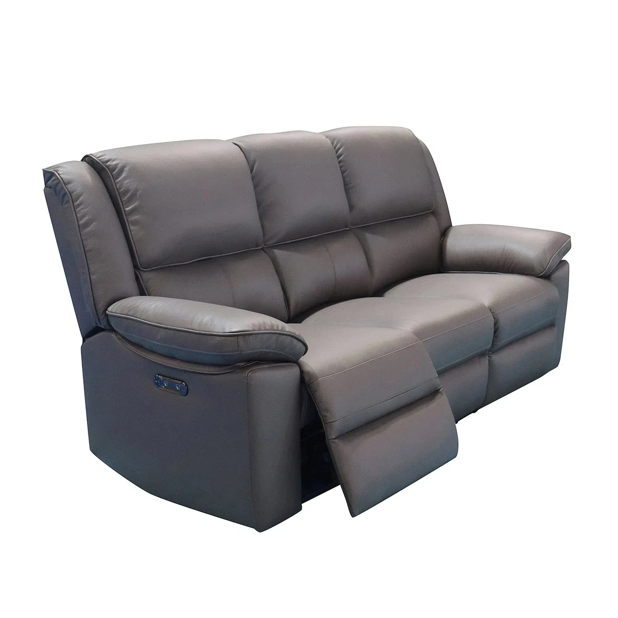 Legacy - 3 Seater Power Recliner - Dark Grey