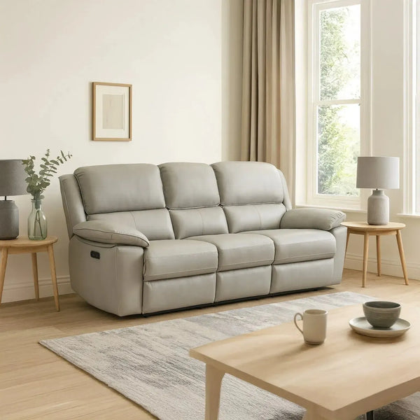 Legacy - 3 Seater Power Recliner - Grey