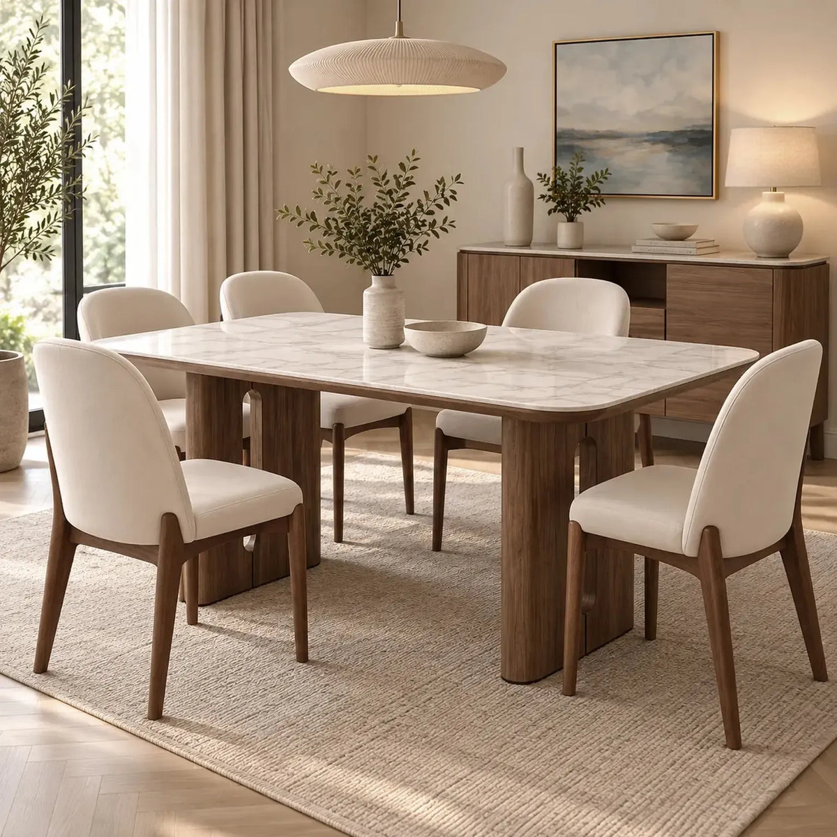 Leighton - Dining Chair (Cream)