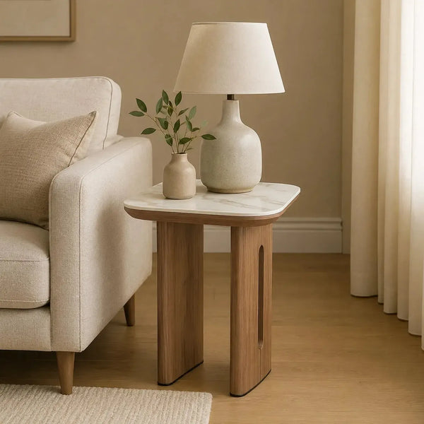 Leighton - End Table (Natural Walnut)