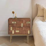 Lester - Two Drawer Bedside Table