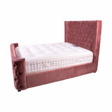 Lola Fabric Bedframe - Pink or Navy