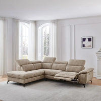 Loretta - Recliner Corner Sofa with Storage - Left Hand