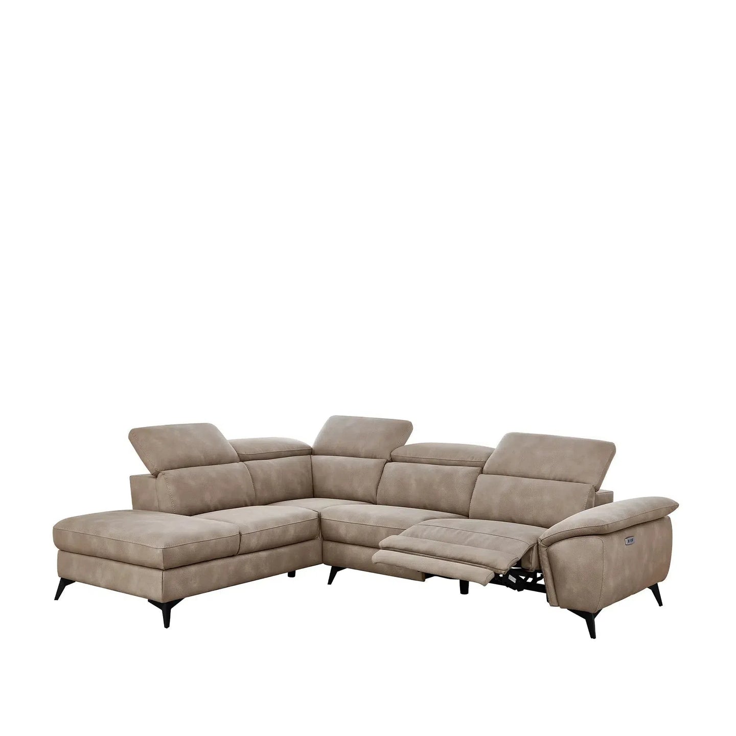 Loretta - Recliner Corner Sofa with Storage - Left Hand