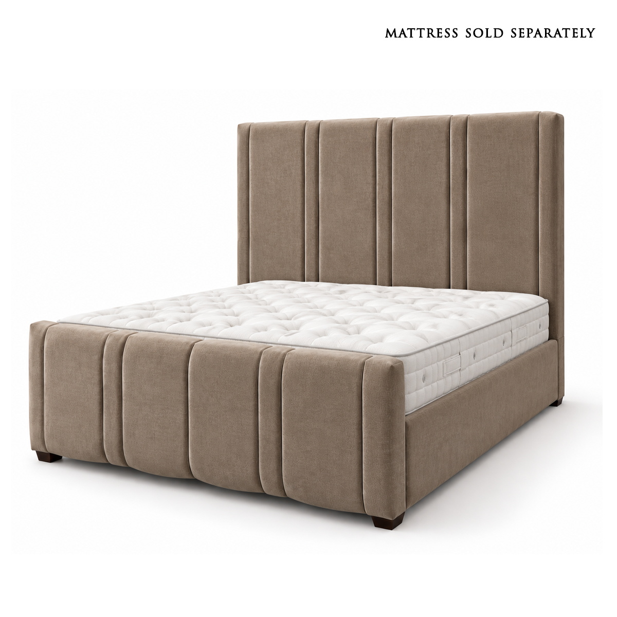 Louisa King Size Bed in Aston Latte