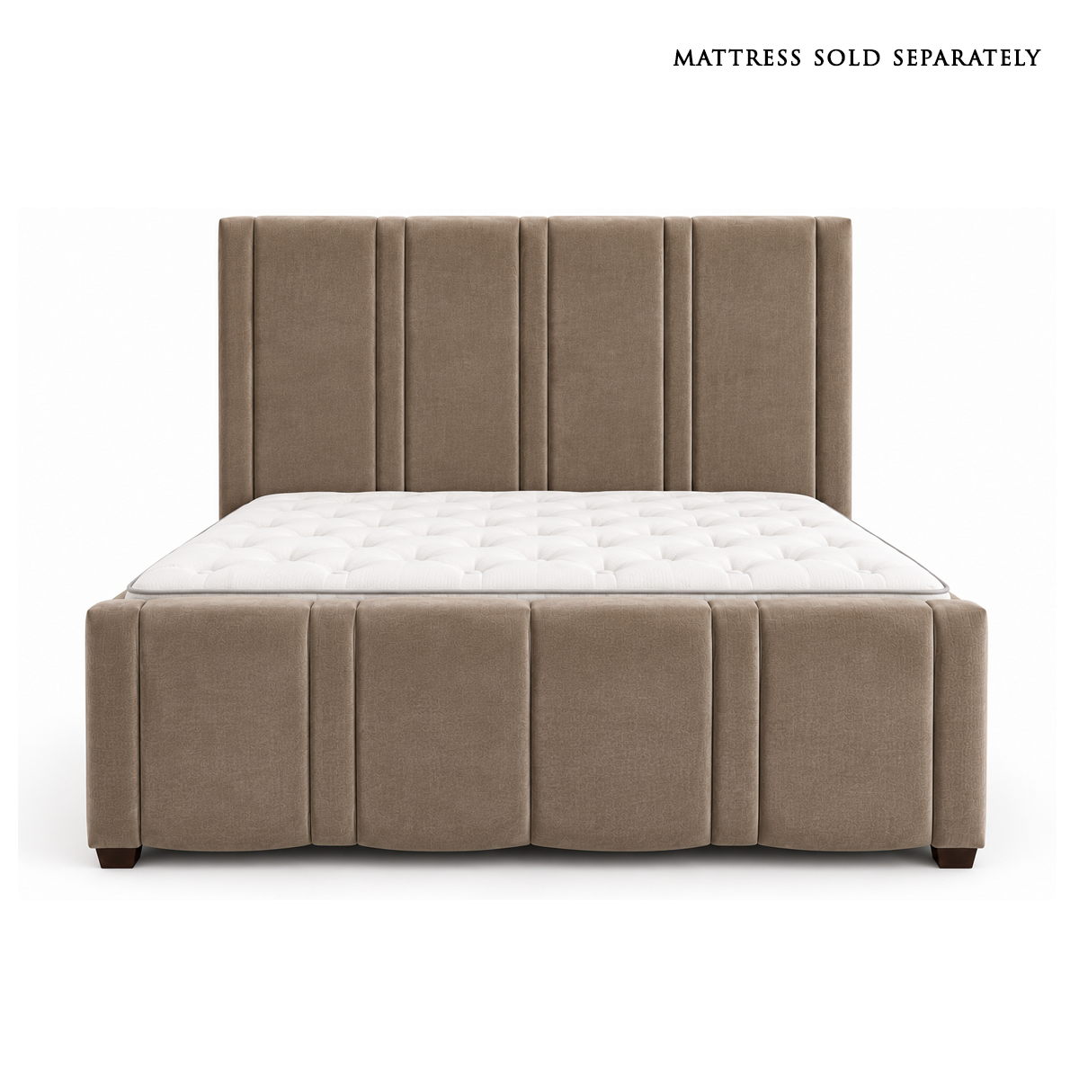 Louisa King Size Bed in Aston Latte