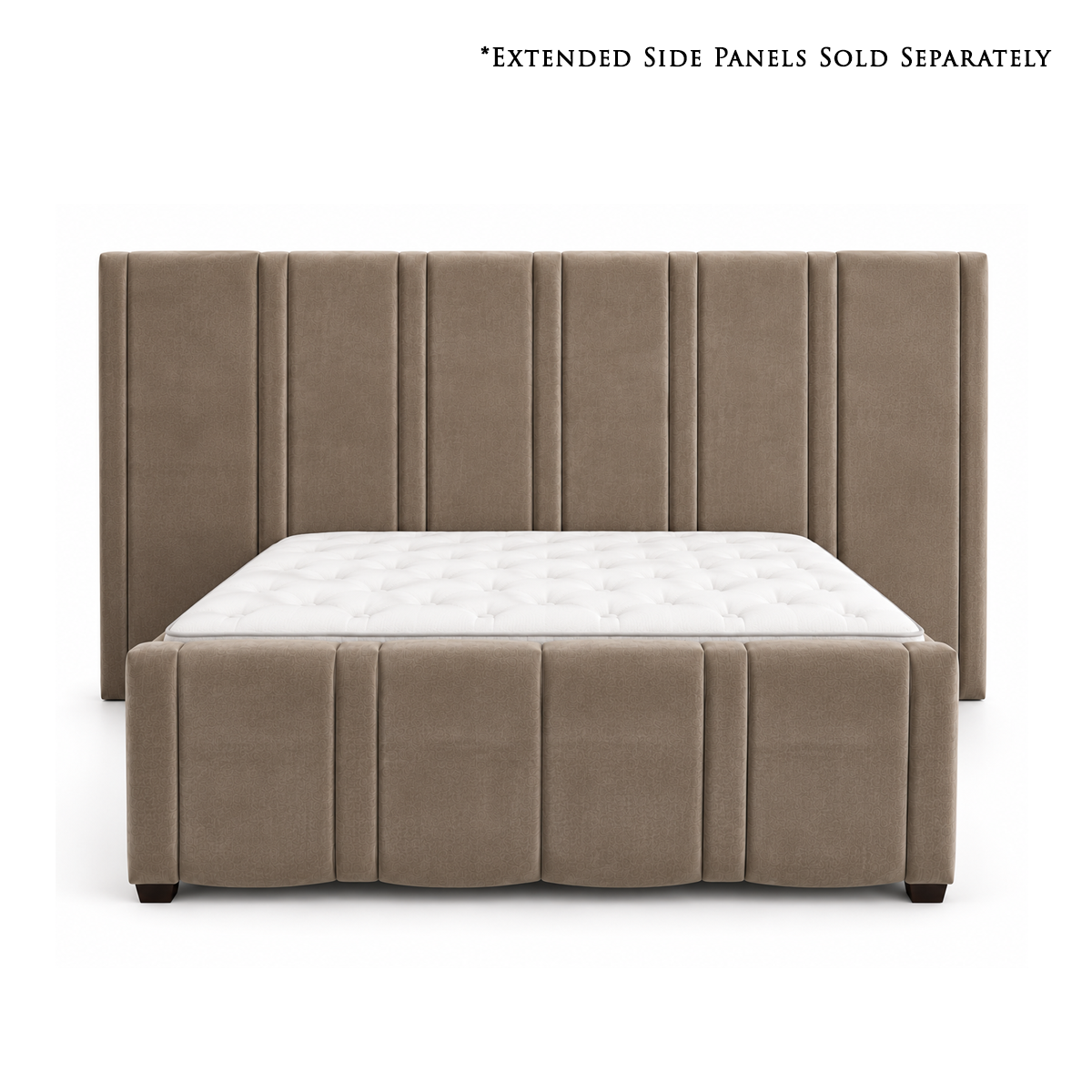 Louisa King Size Bed in Aston Latte