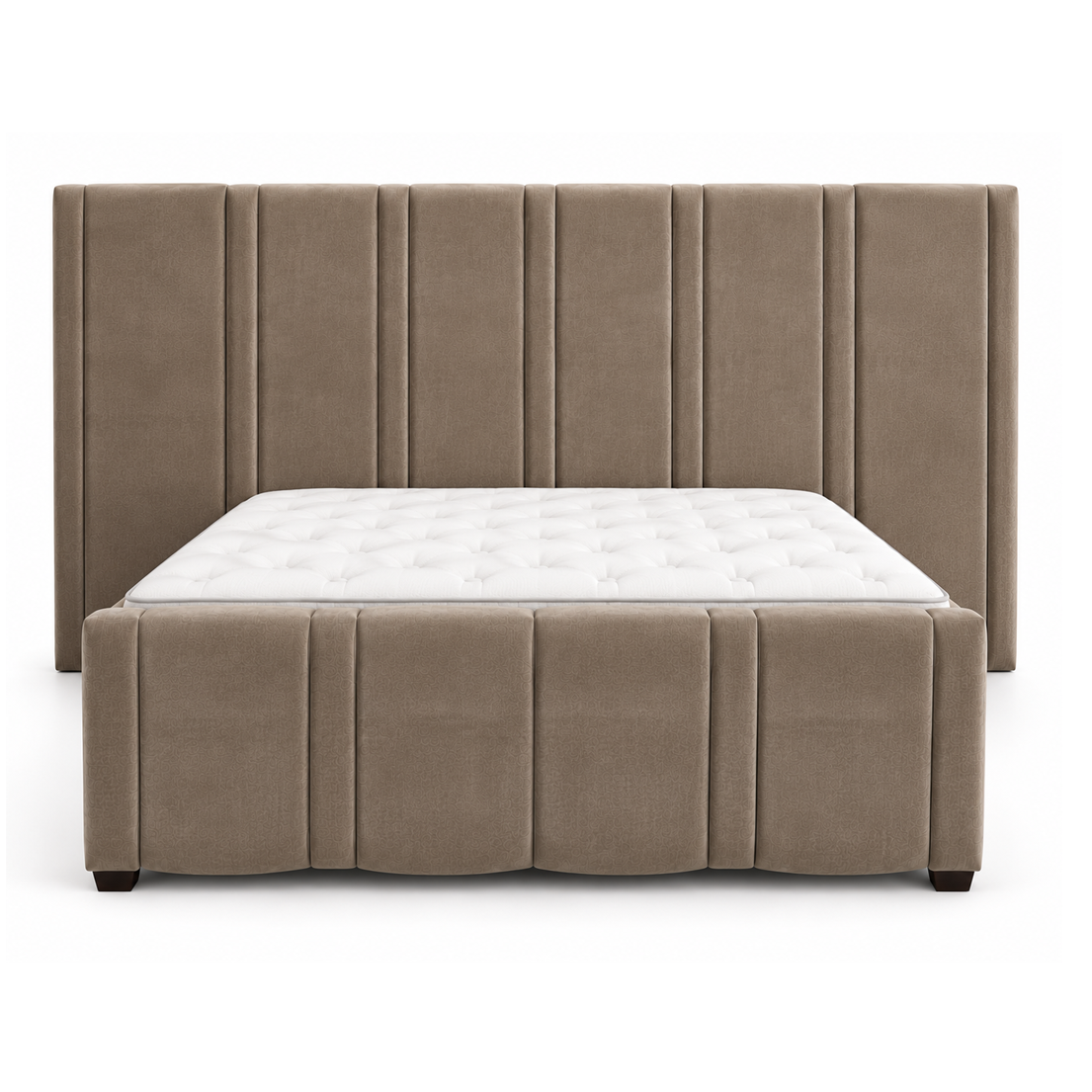 Louisa Bed Side Panels (Pair) in Aston Latte