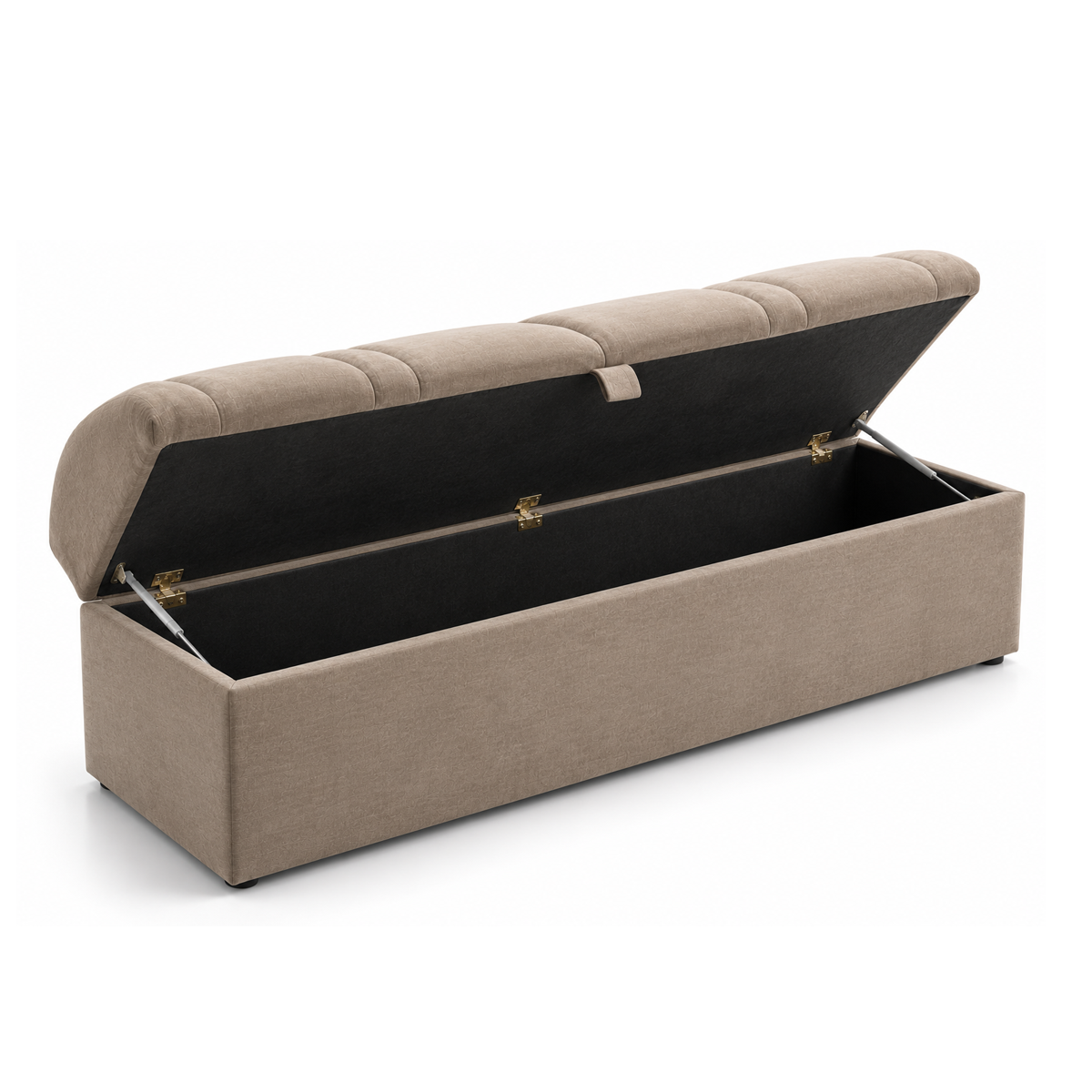 Louisa Blanket Box 57 in Aston Latte