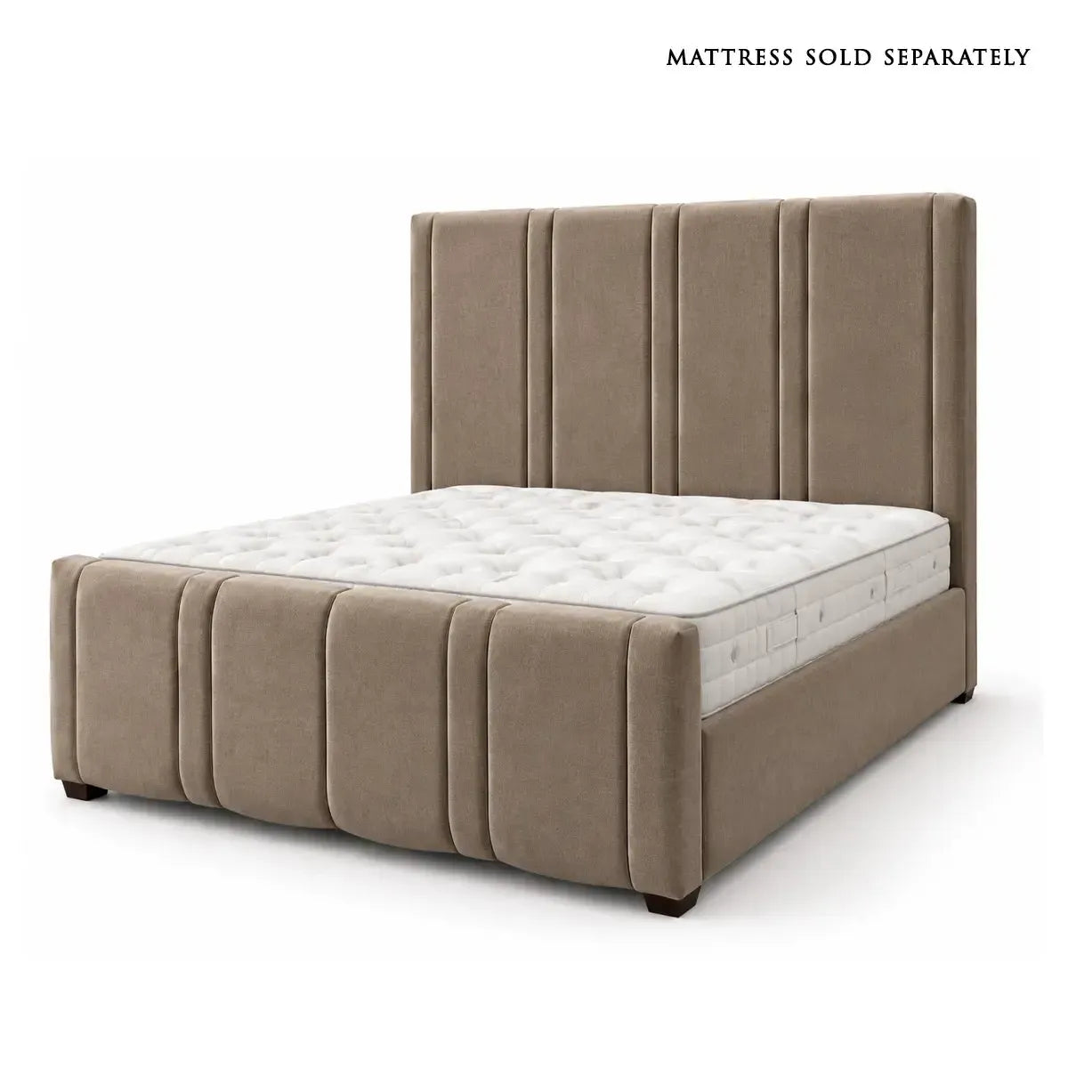 Louisa King Size Bed in Aston Latte