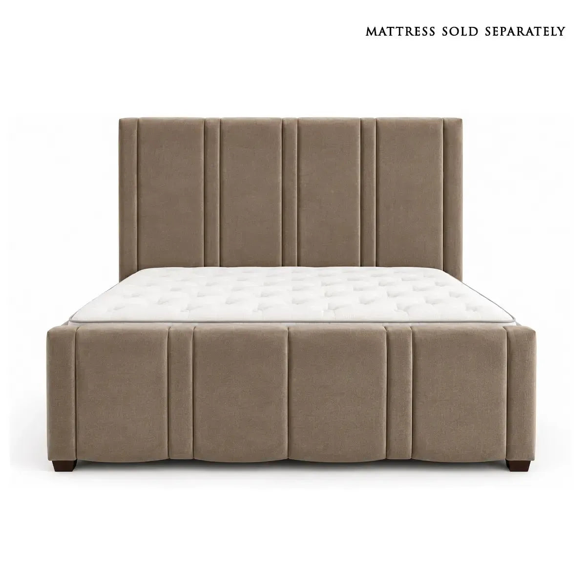 Louisa King Size Bed in Aston Latte
