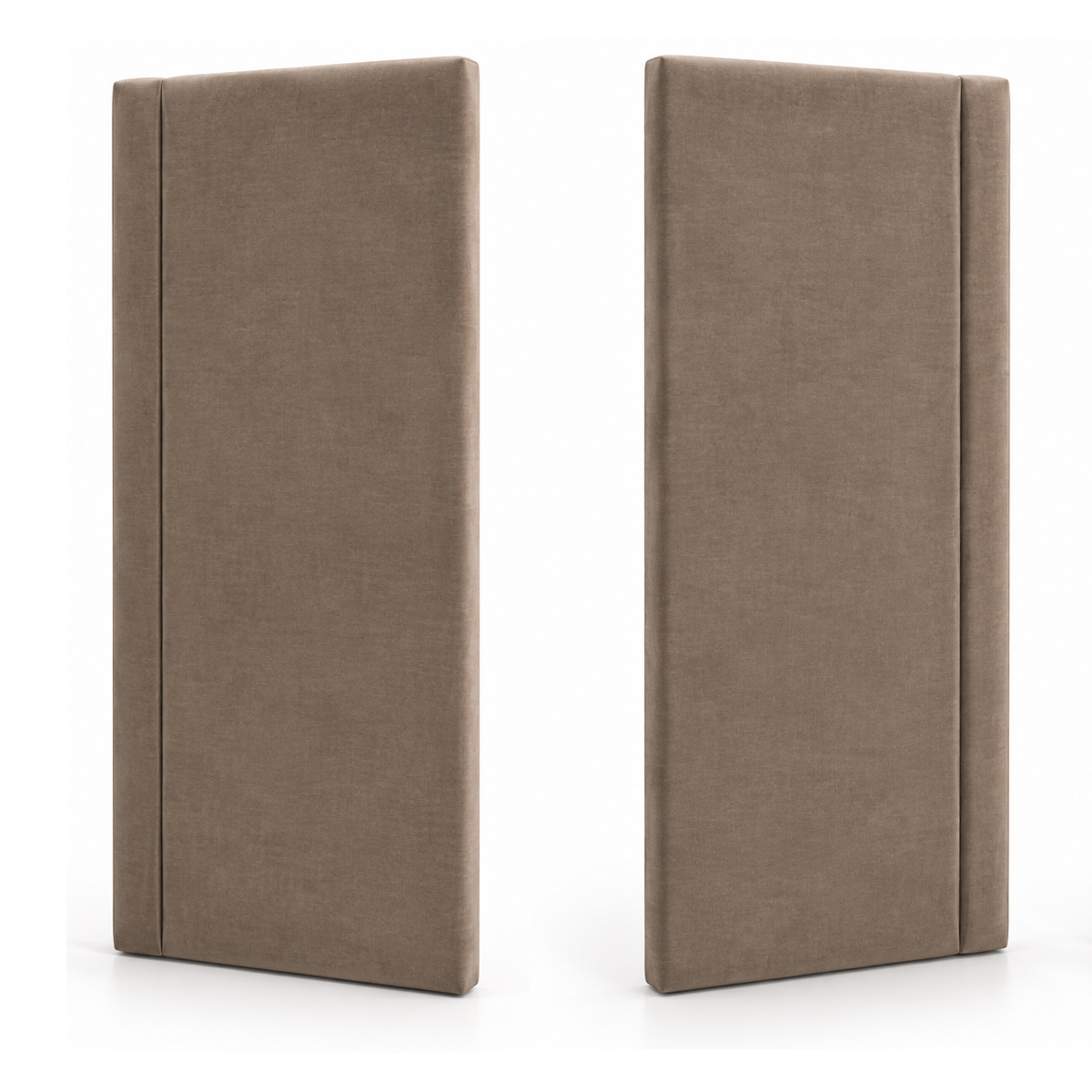 Louisa Bed Side Panels (Pair) in Aston Latte
