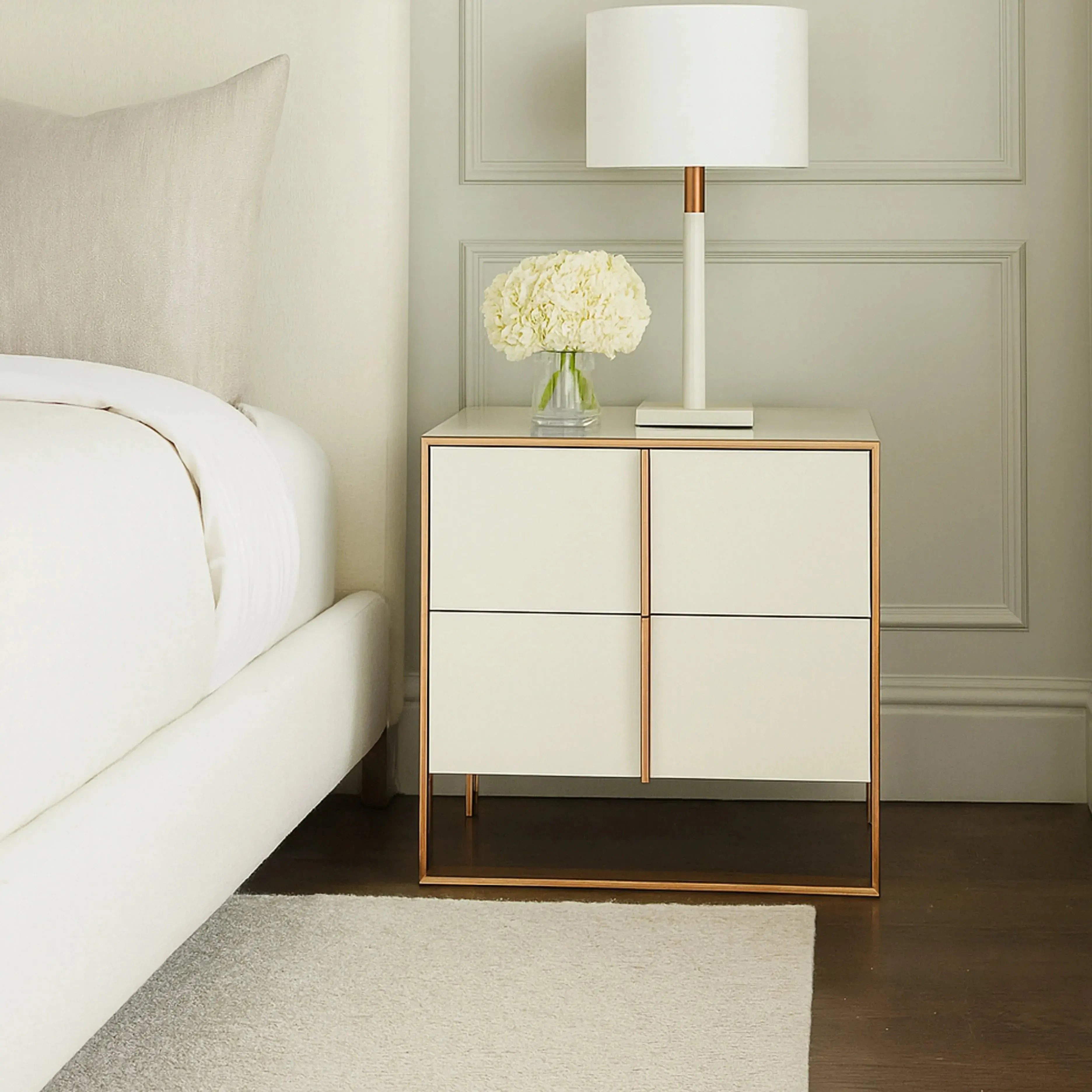 Lucille - 2 Drawer Bedside