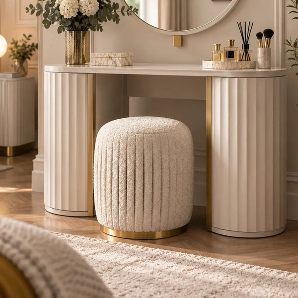 Luminate - Pleated Stool