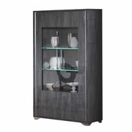 Lusso - Glass Cabinet 2 Doors + LED