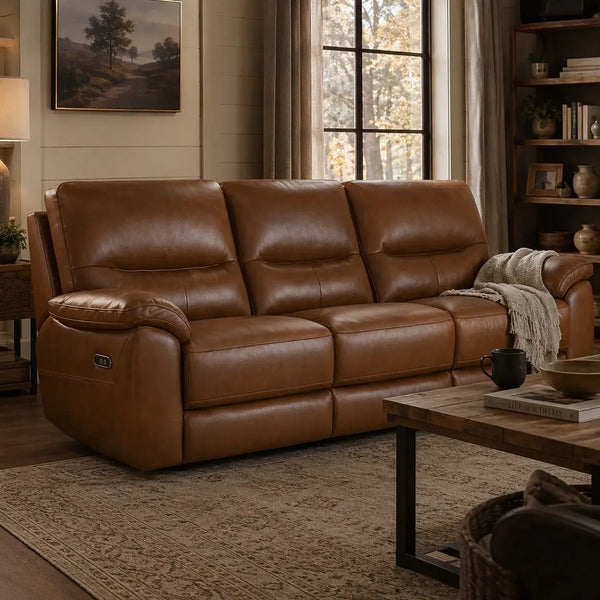 Luther 3 seater power recliner
