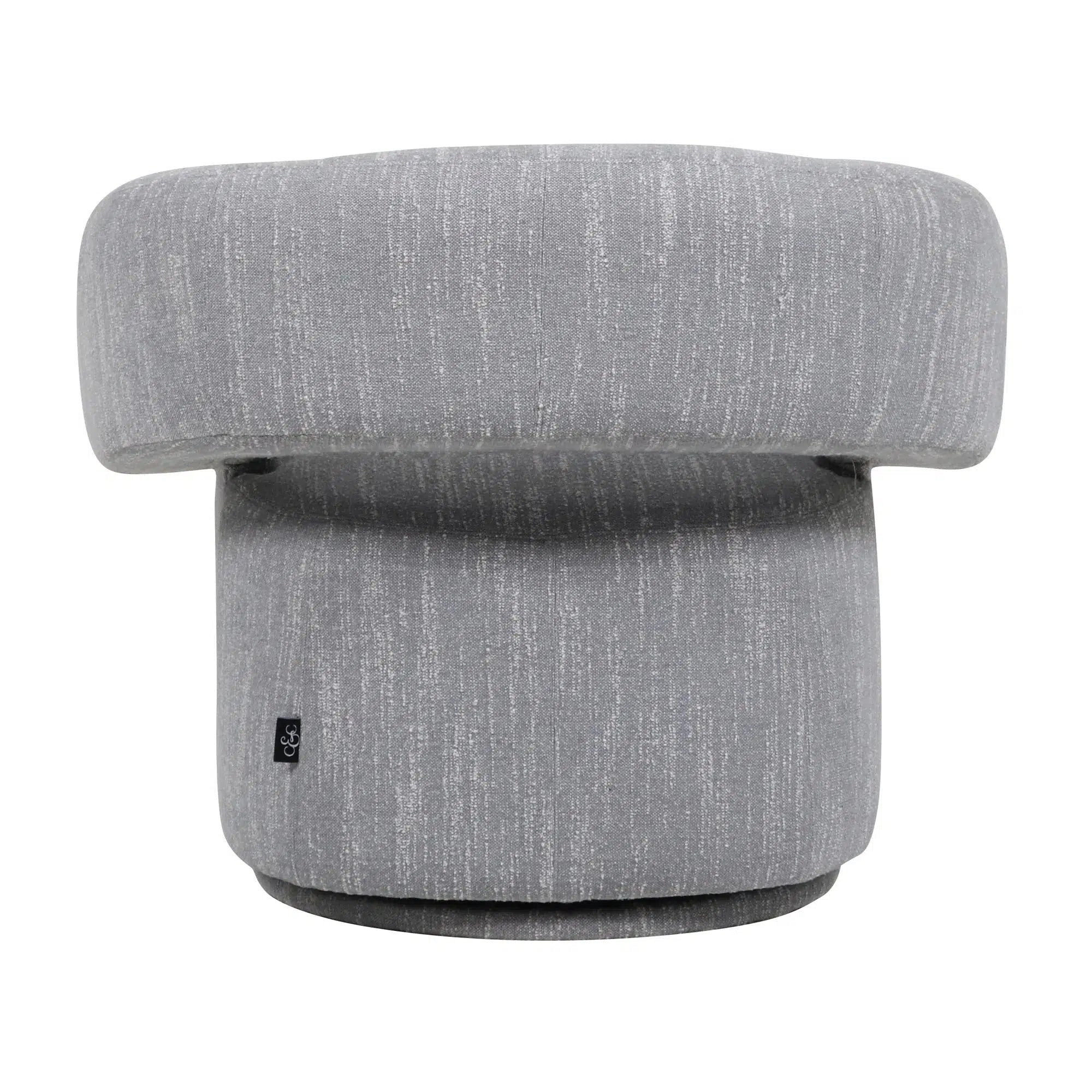 Mallow - Neutral Grey Accent Chair