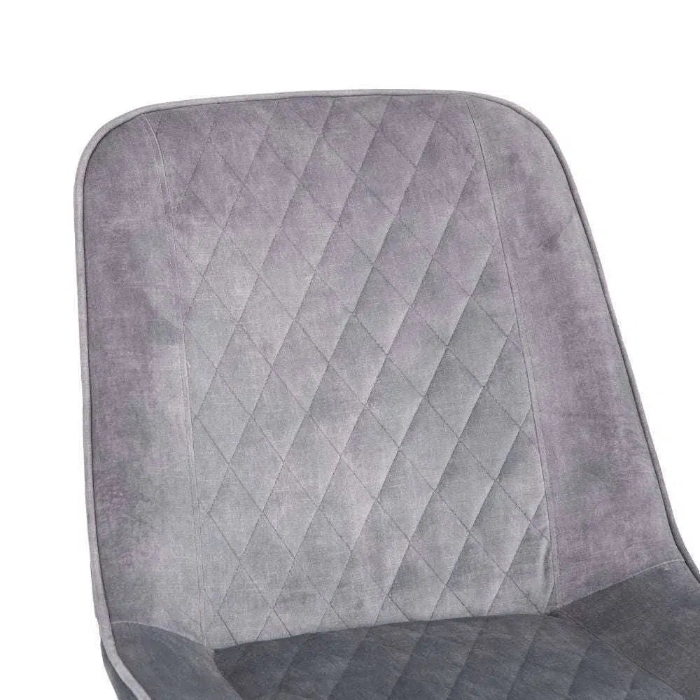 Mason Swivel Dining Chair - Light Grey