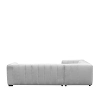 Messina - 1 Corner 2 Sofa - Light Grey