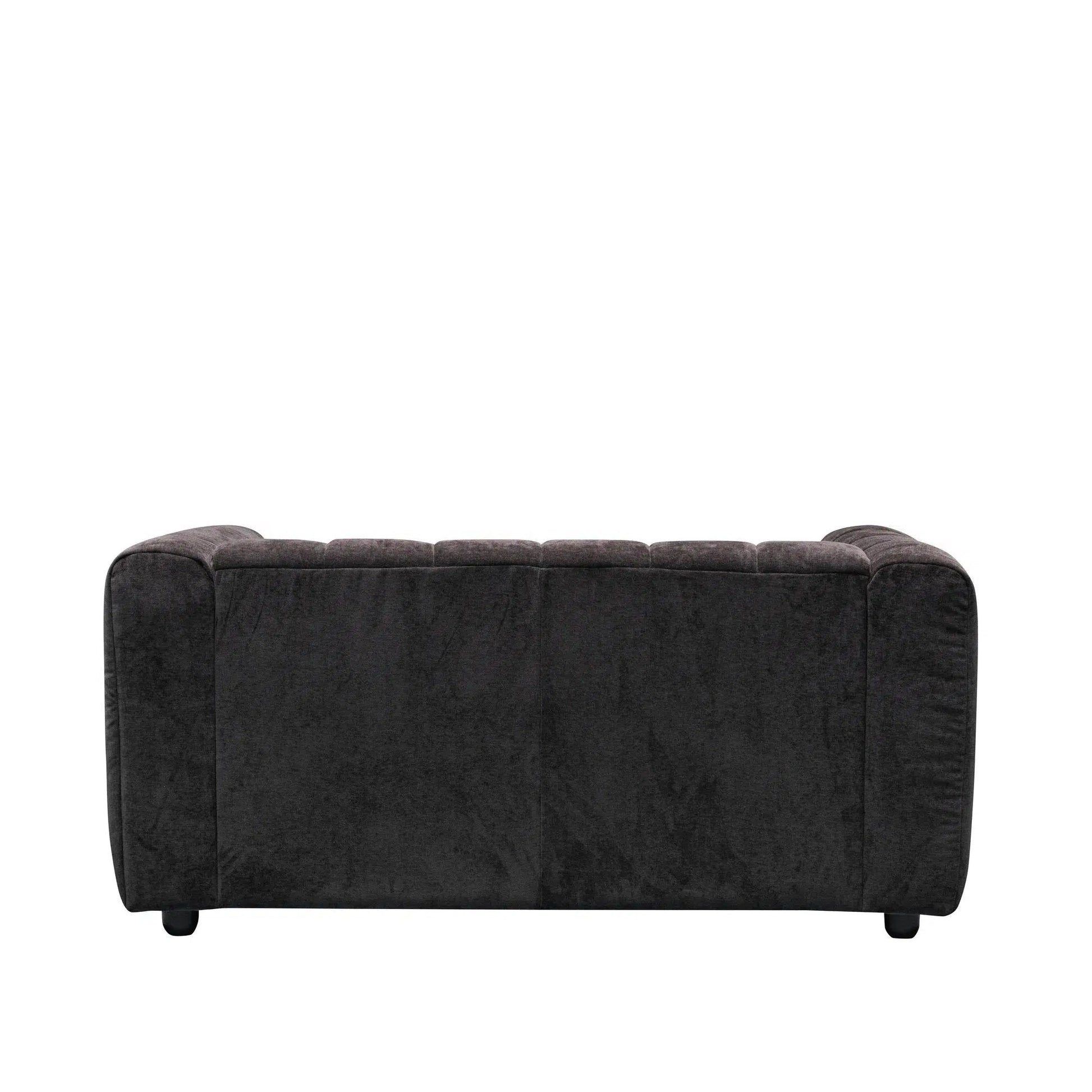 Messina - 2 Seater Sofa - Classic Black
