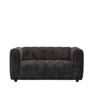 Messina - 2 Seater Sofa - Classic Black