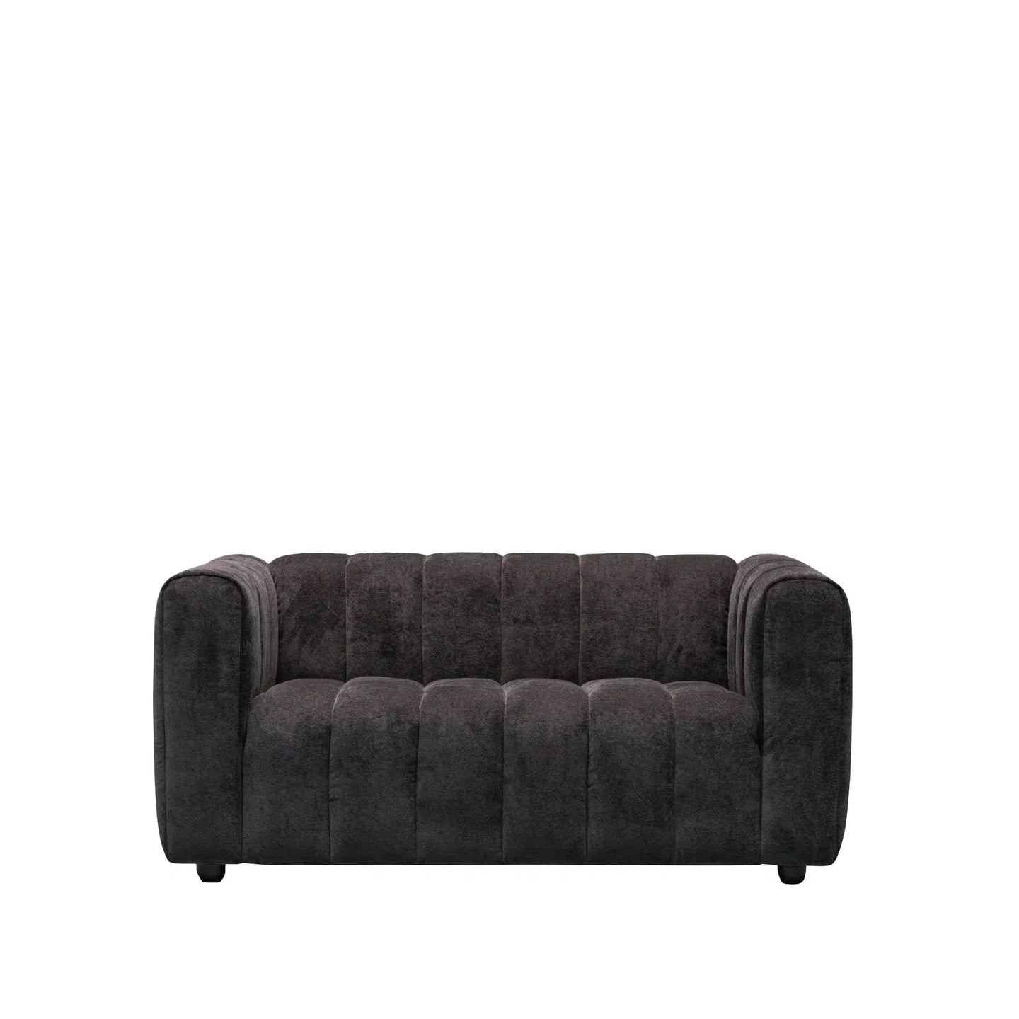 Messina - 2 Seater Sofa - Classic Black