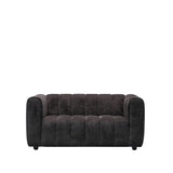 Messina - 2 Seater Sofa - Classic Black