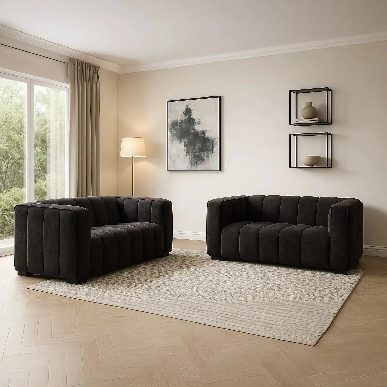 Messina 3 Seater & 2 Seater Sofa Set