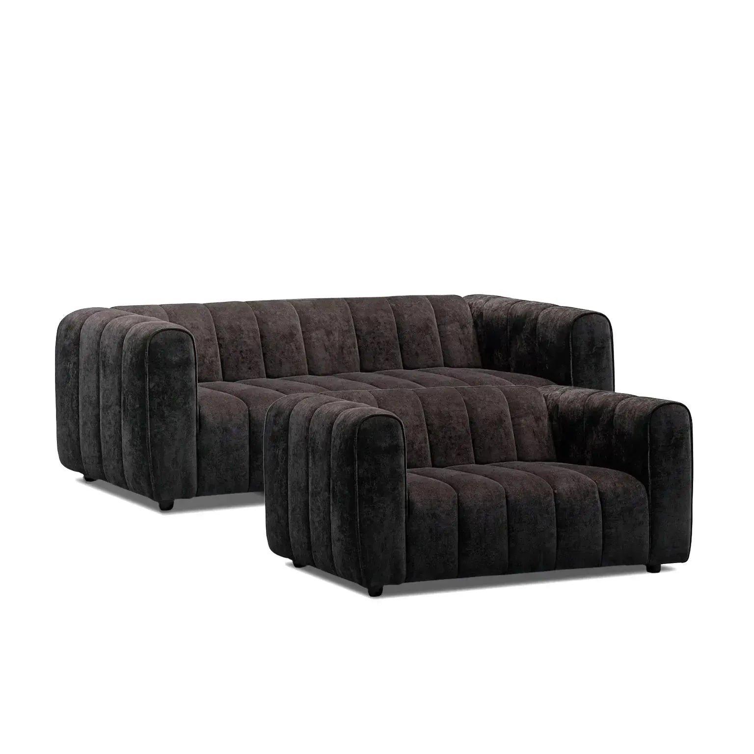 Messina 3 Seater & 2 Seater Sofa Set