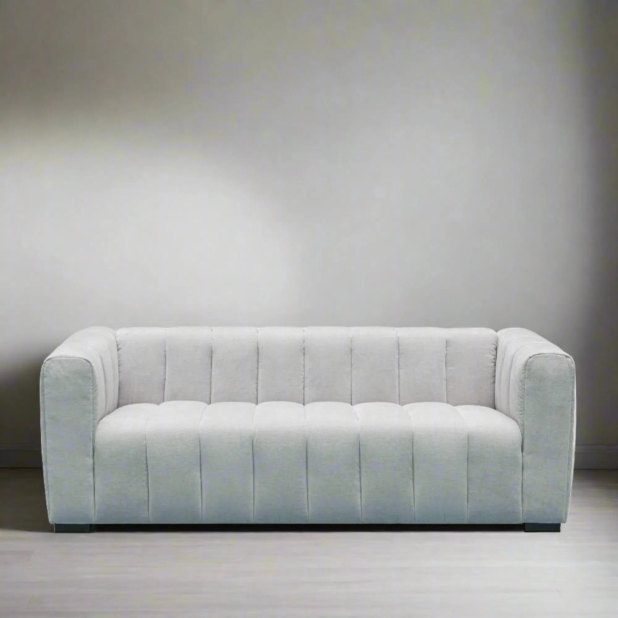 Messina - 3 Seater Sofa - Light Grey