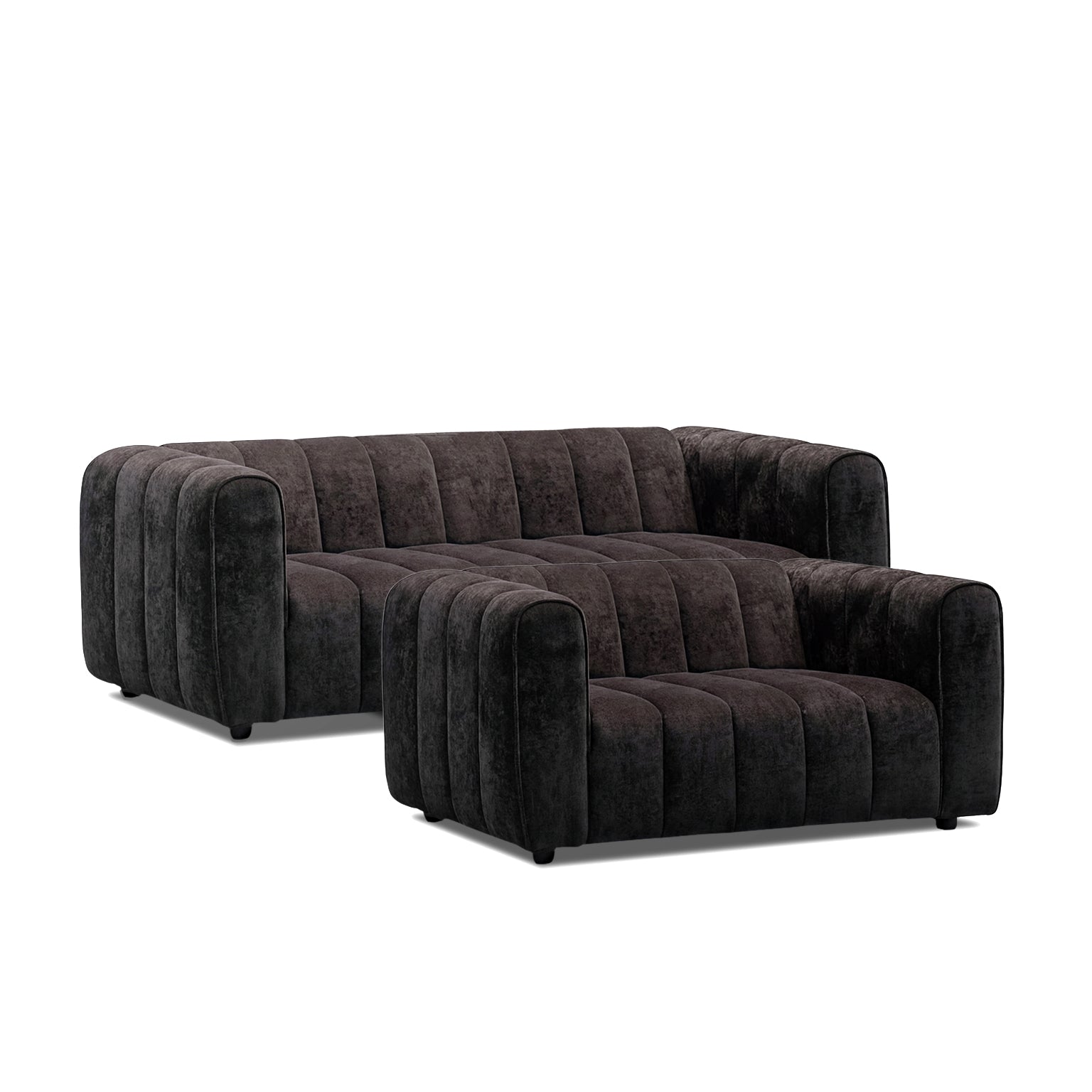 Messina 3 Seater & 2 Seater Sofa Set
