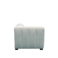 Messina - Corner Sofa 1 single, 1 double - Coconut Milk