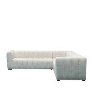 Messina - Corner Sofa, 2 double, 1 corner - Coconut Milk