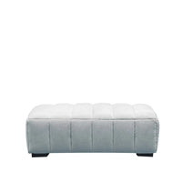 Messina - Ottoman - Light Grey