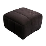 Messina - Small Footstool - Black