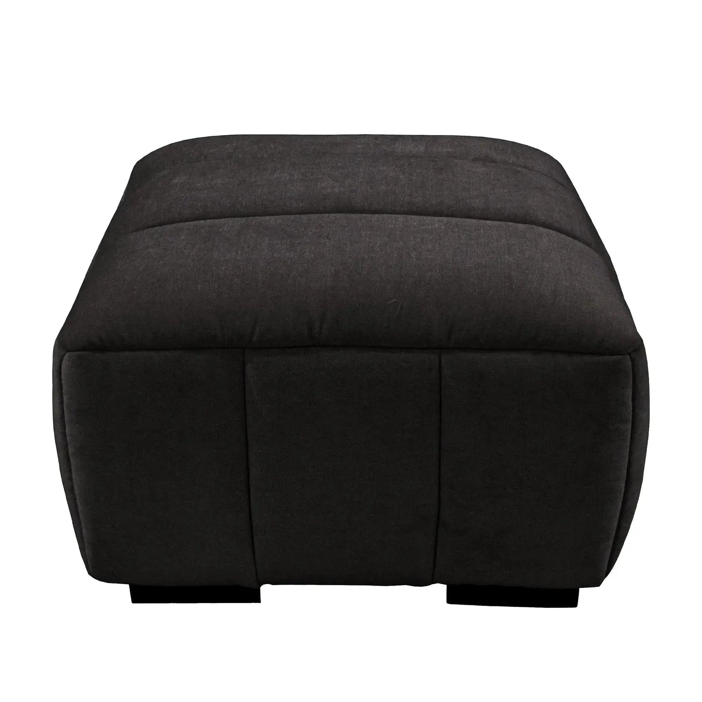 Messina - Small Footstool - Black