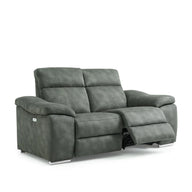 Miller 2 Seater Power Recliner - Grey