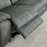 Miller 3 Seater Power Recliner - Grey