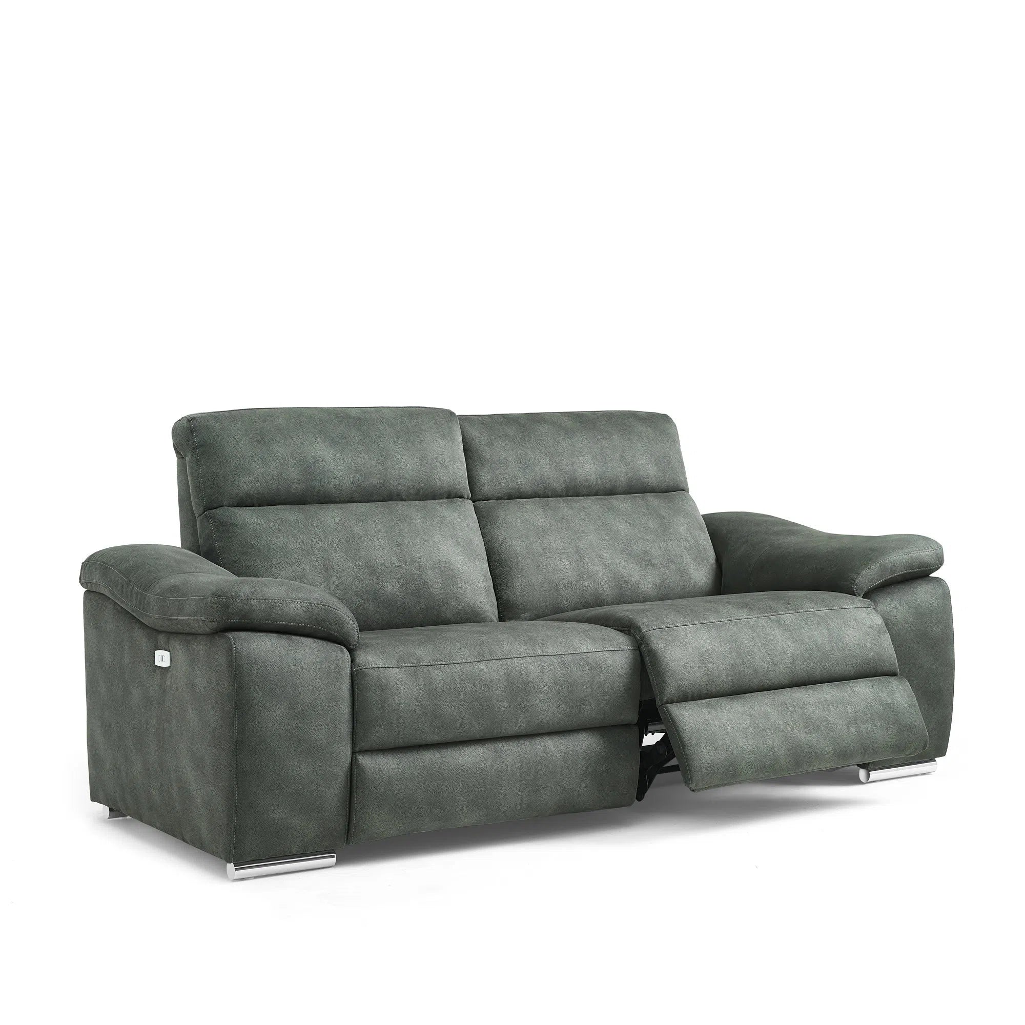 Miller 3 Seater Power Recliner - Grey