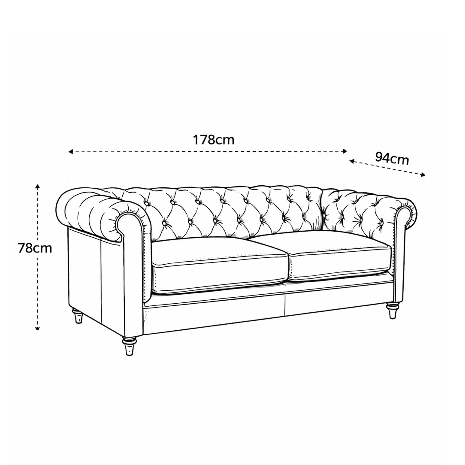 Morgan 2 Seater Sofa