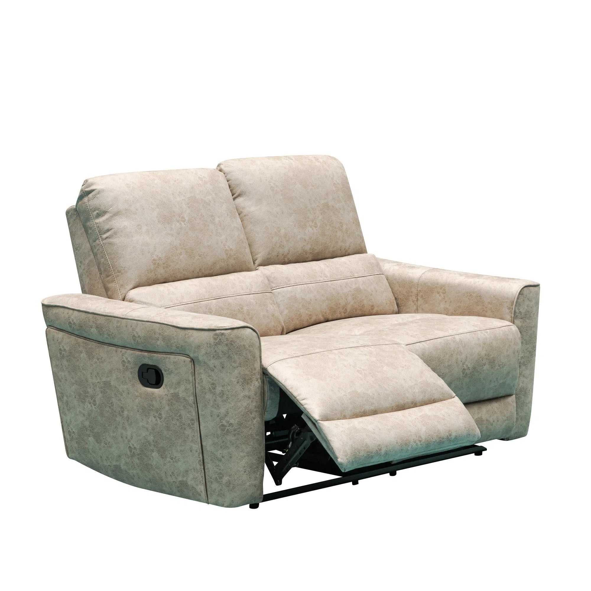 Odette - 2 Seater Recliner - Valencia Mushroom