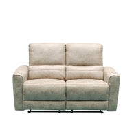 Odette - 2 Seater Recliner - Valencia Mushroom