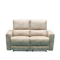 Odette - 2 Seater Recliner - Valencia Mushroom