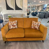 Olley - 2 Seater Sofa - Burnt Ochre